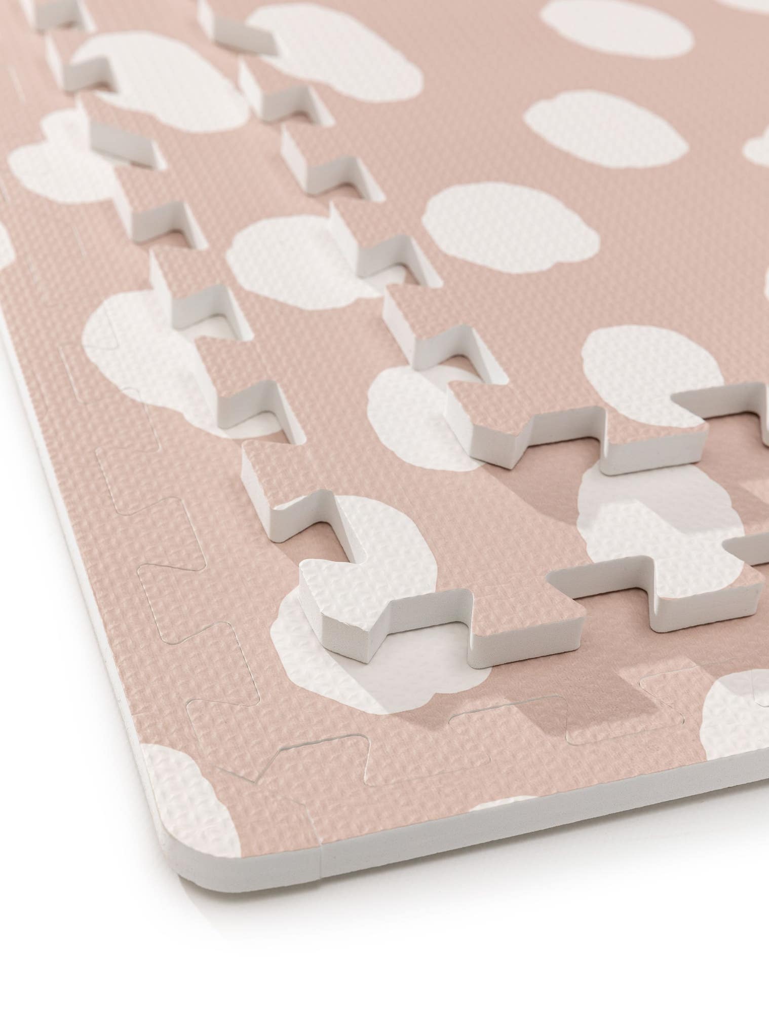 Spielmatte Savannah Rosa im Design Tiermotive aus 100% EVA-Schaumstoff von Lytte