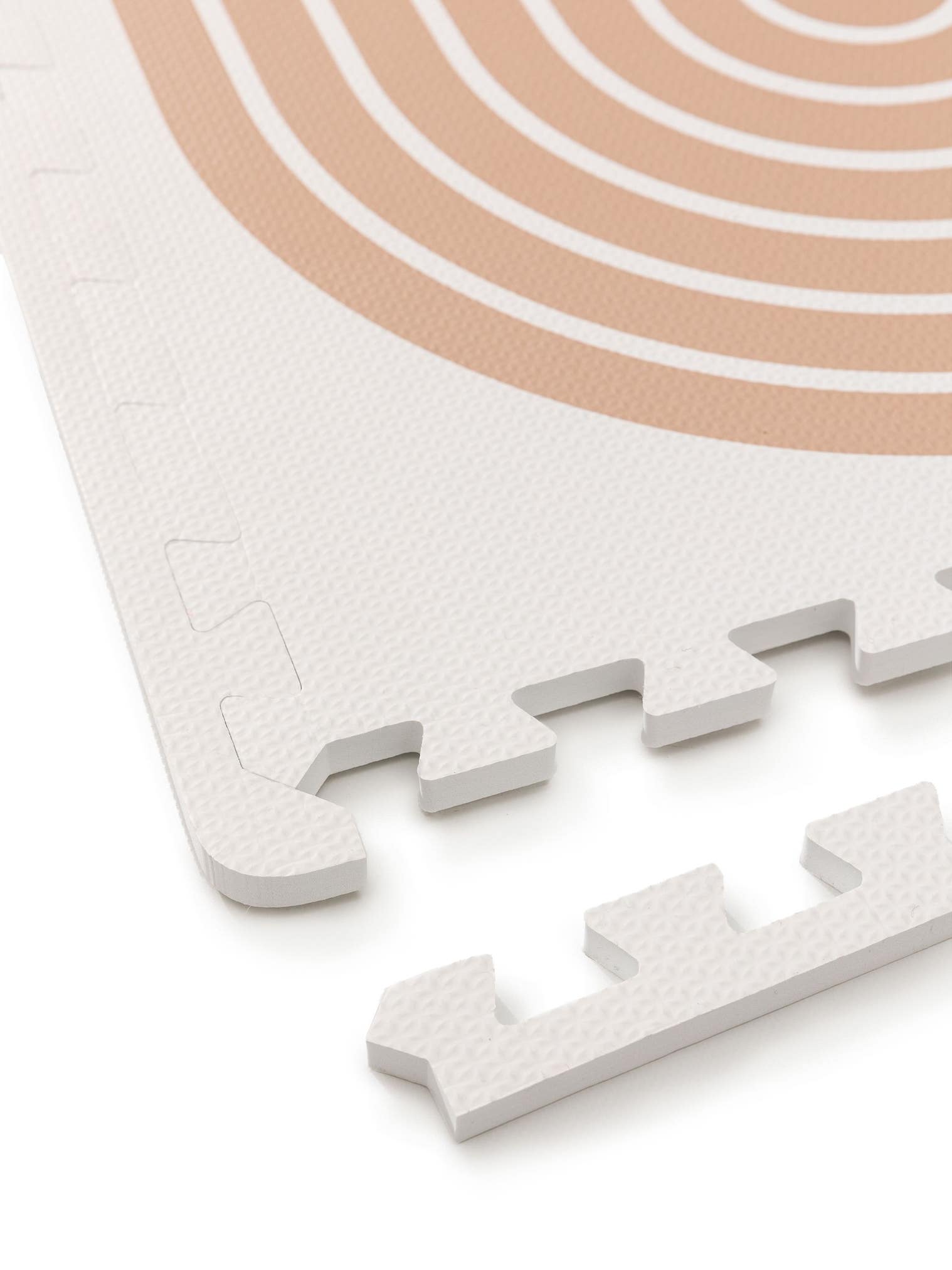 Tapis de jeu Archie Beige en motif KidsDesign en 100% Mousse EVA de Lytte