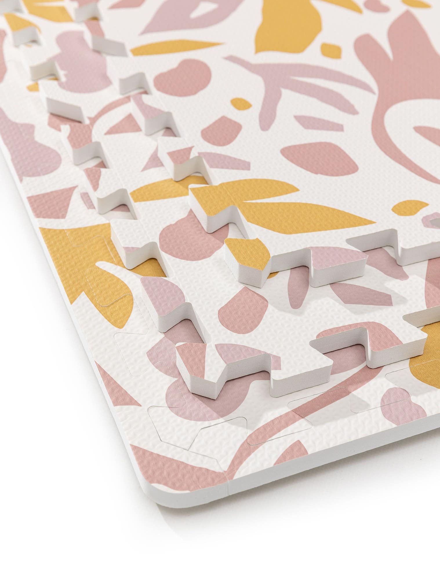 Spielmatte Flora Rosa im Design Botanicals&Florals aus 100% EVA-Schaumstoff von Lytte