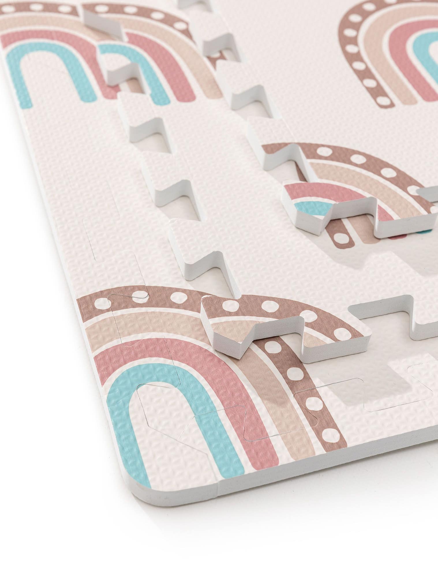 Spielmatte Rainbow Multicolor im Design Kindermotive aus 100% EVA-Schaumstoff von Lytte