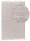 Rug made from recycled material Jade Light Grey