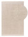 Alfombra de material reciclado Jade Crema