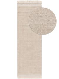 Teppich aus recyceltem Material Jade Cream