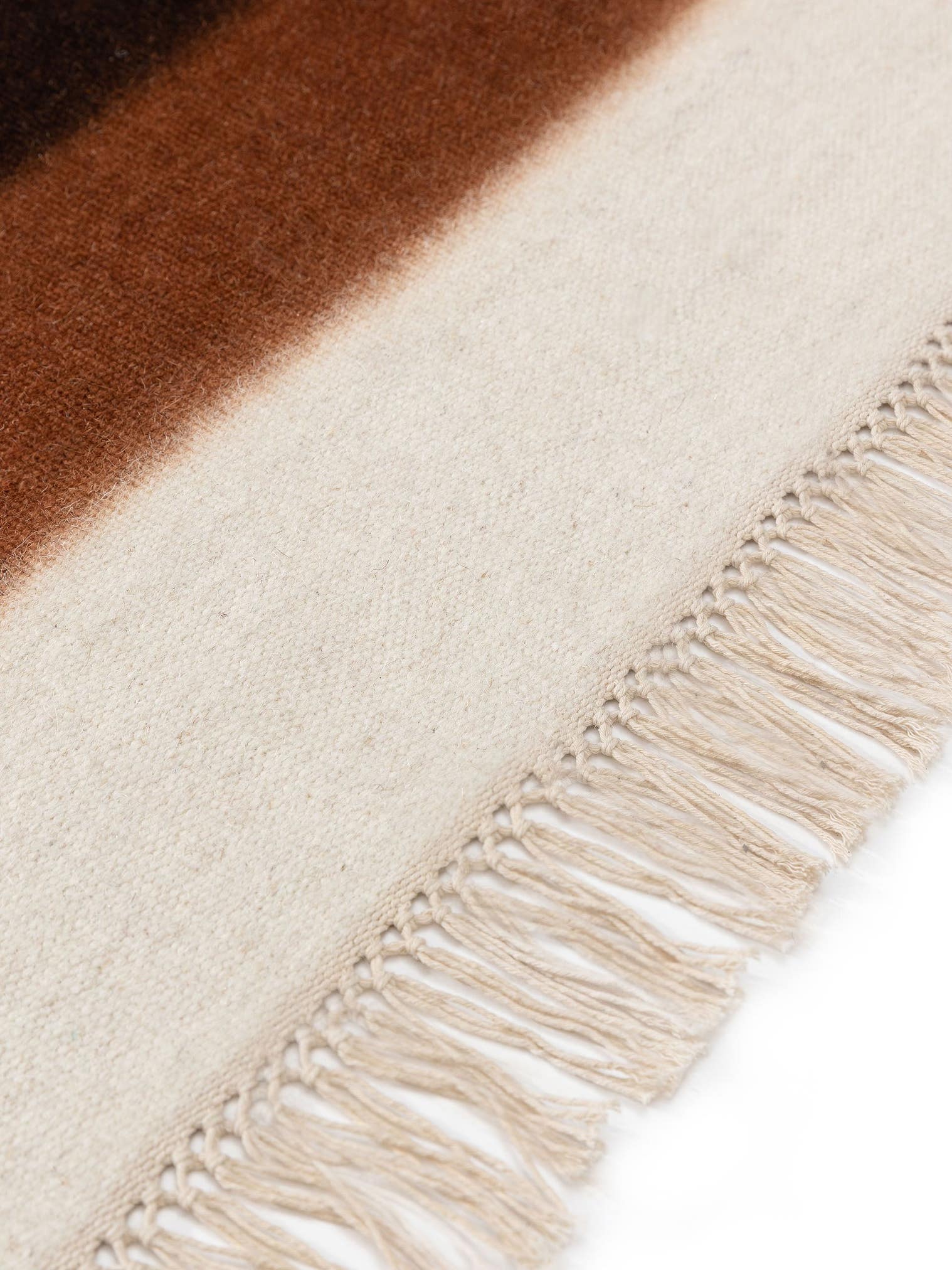 Alfombra de 80% lana, 20% algodón en Marrón con un pelo de {{Placeholder_Pile Height}} de altura de benuta Pop