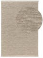 Tappeto di lana Silas Taupe
