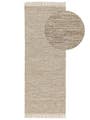 Wollteppich Silas Taupe