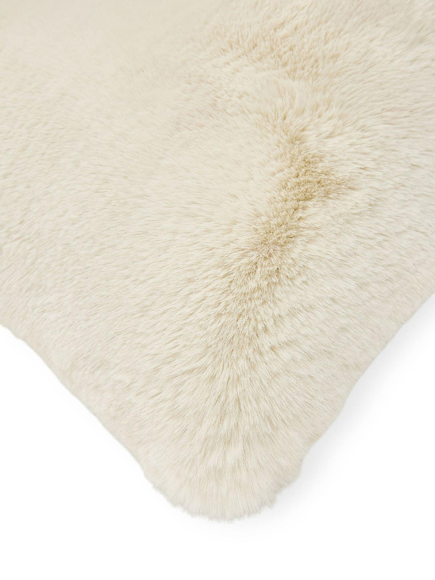 Kissenbezug Dave Cream im Design Uni aus 100% Polyester von benuta Nest