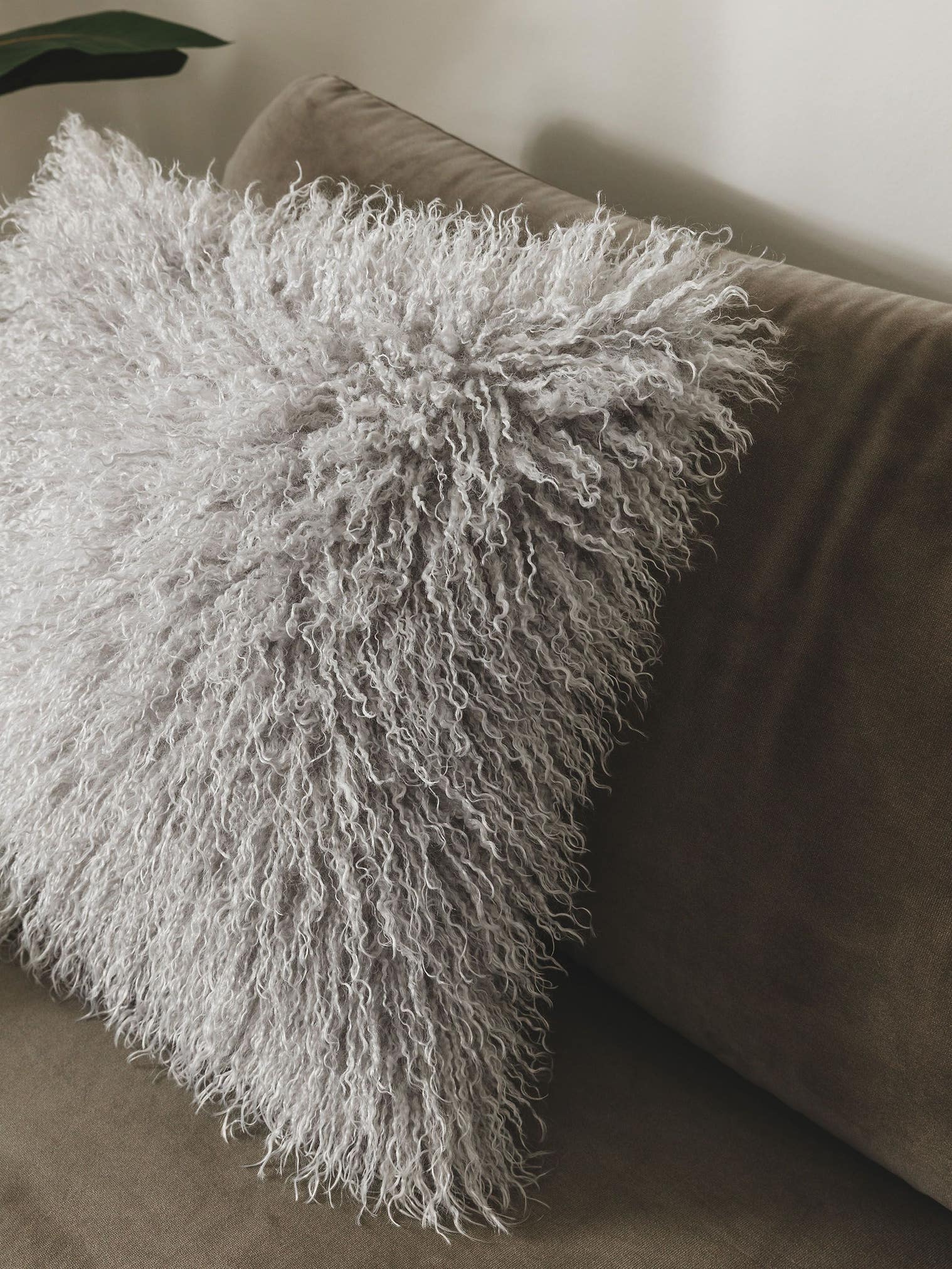 Poszewka Oscar szary com design Uni em 100% poliester da benuta Nest