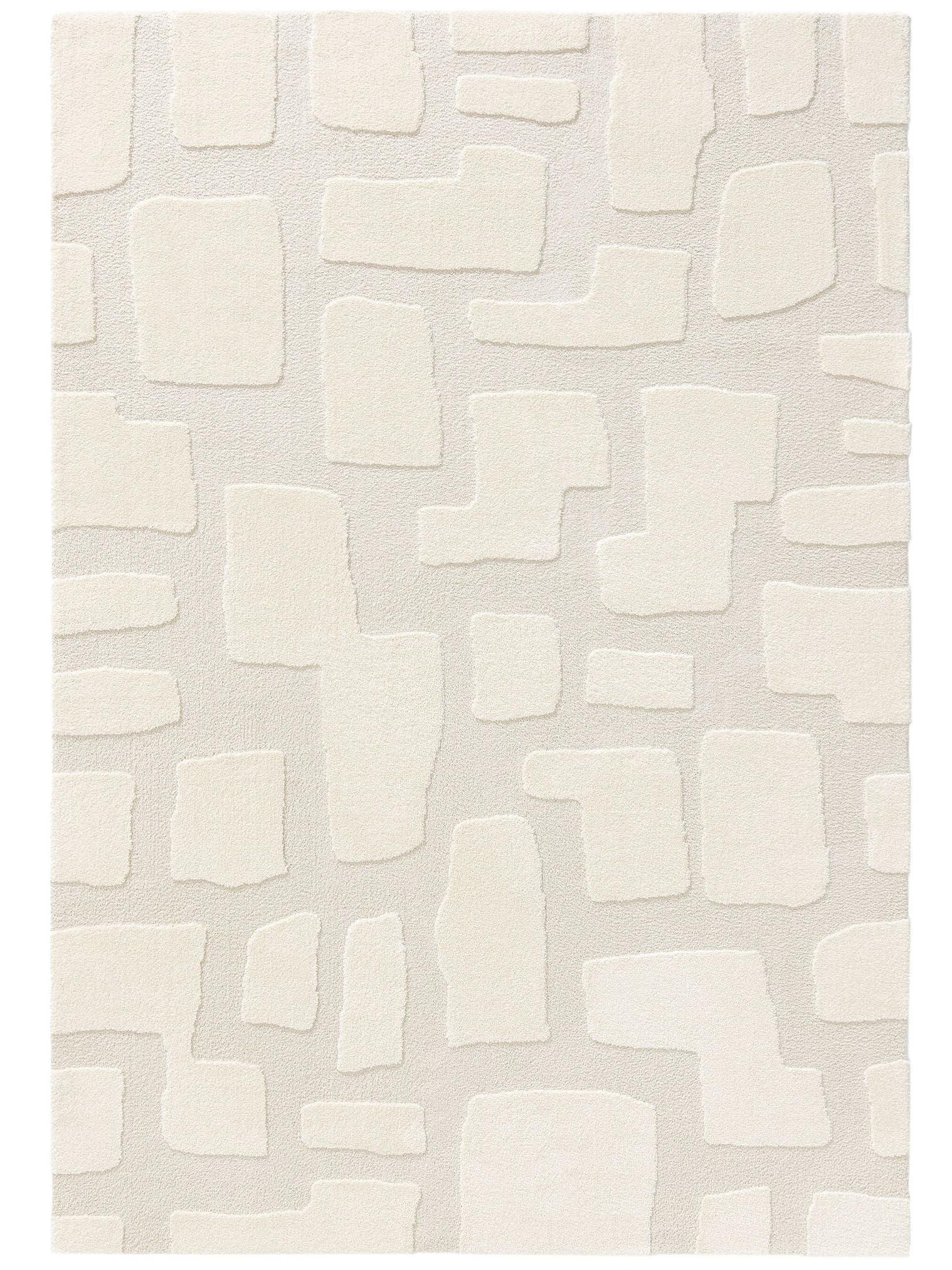 Tapis en 60% Polypropylène, 40% Polyester en Beige avec une pile de 11 - 20 mm de hauteur de benuta Nest