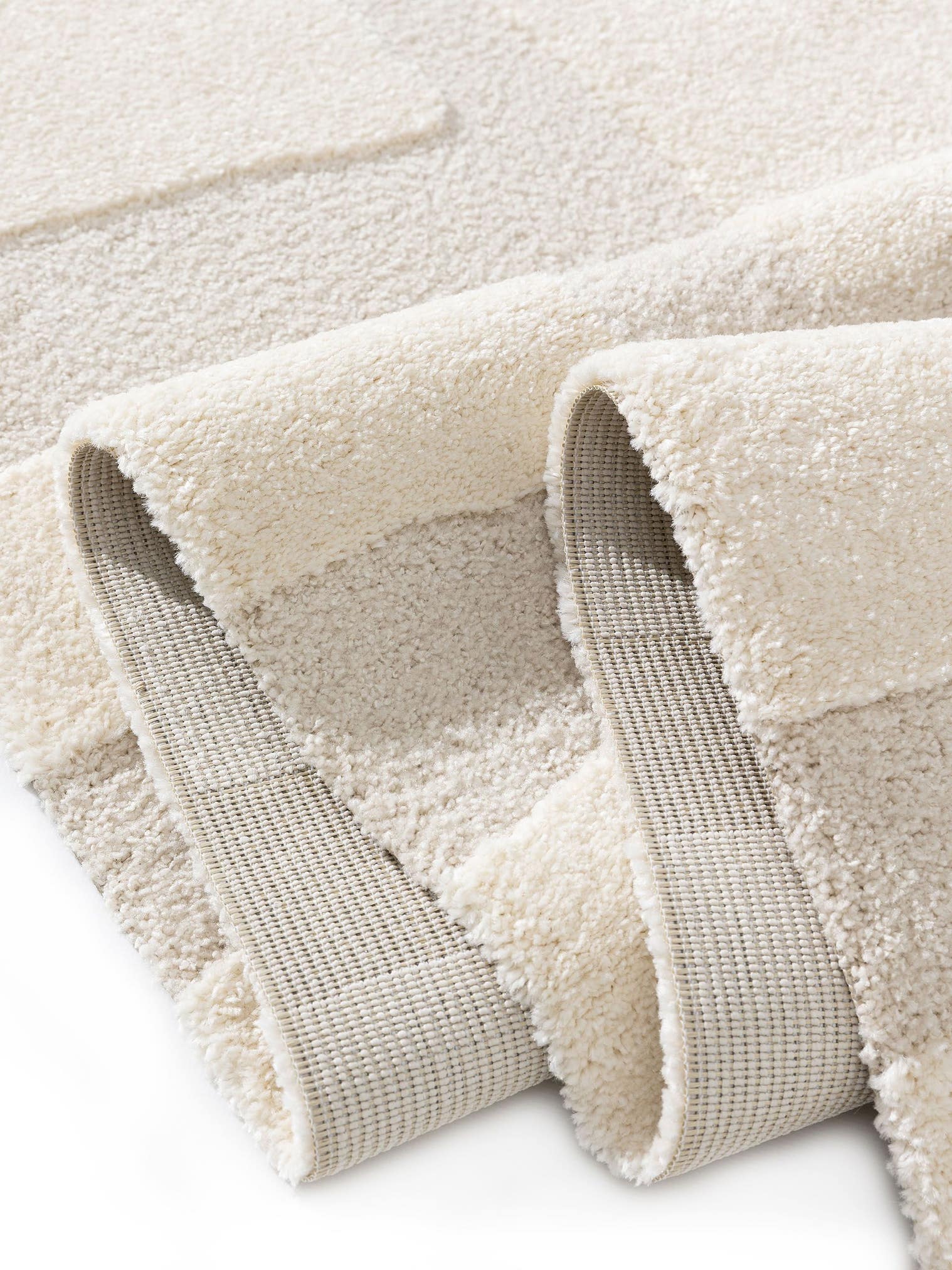 Tapis en 60% Polypropylène, 40% Polyester en Beige avec une pile de 11 - 20 mm de hauteur de benuta Nest