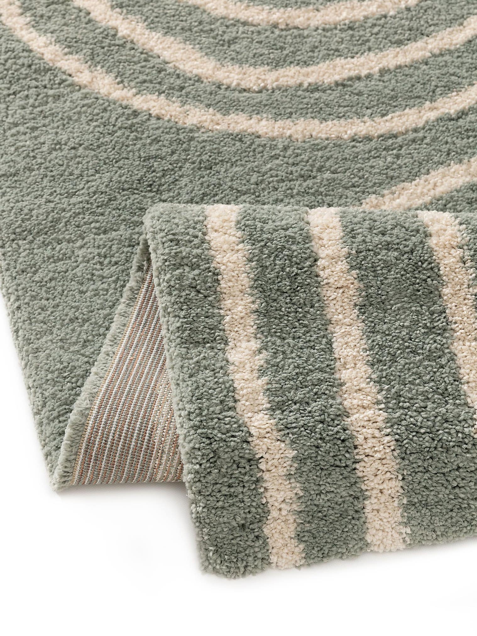 Tappeto di 100% Polipropilene in Azzurro con pelo alto 21 - 30 mm da Lytte