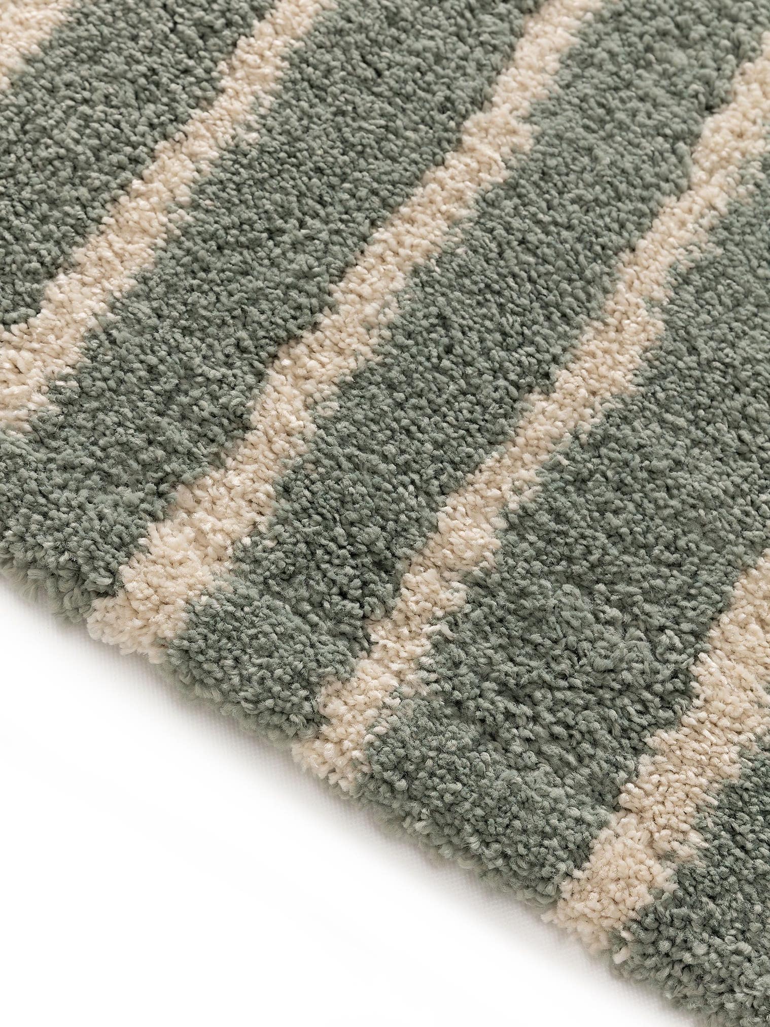 Tappeto di 100% Polipropilene in Azzurro con pelo alto 21 - 30 mm da Lytte