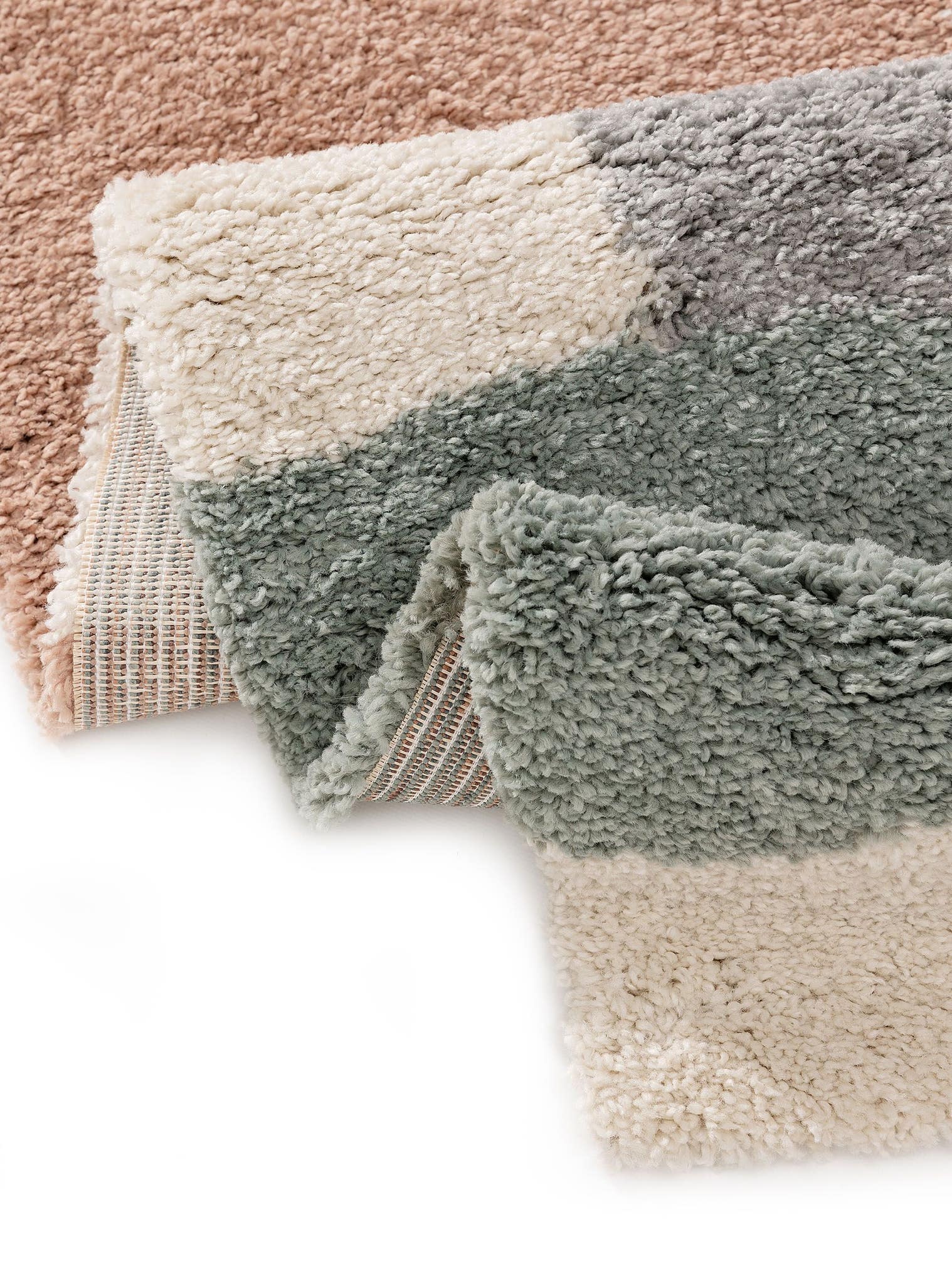 Teppich aus 100% Polypropylen in Multicolor mit 21 bis 30 mm hohem Flor von Lytte