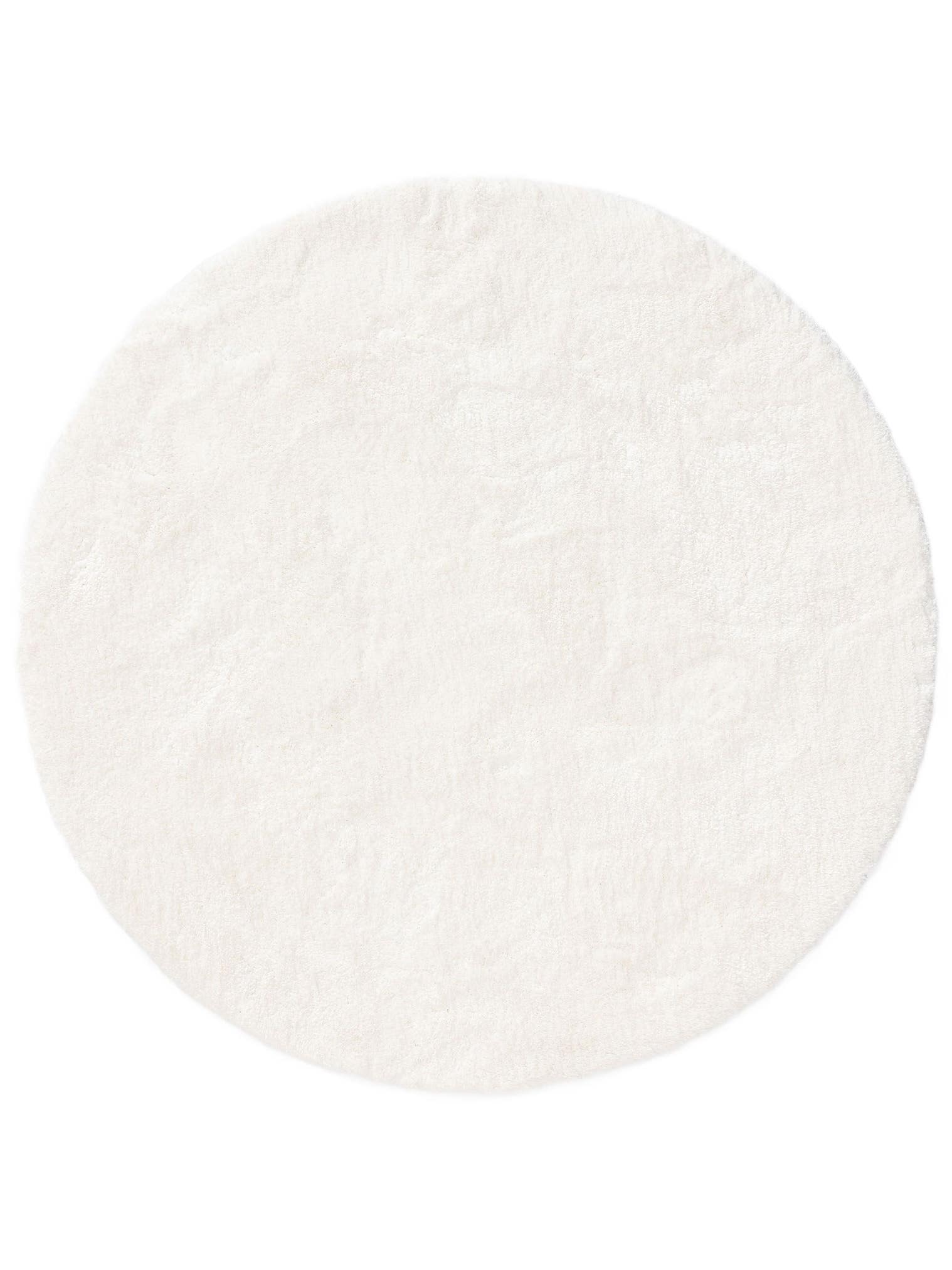 Tappeto di 100% Poliestere in Bianco con pelo alto 31 - 40 mm da benuta Nest