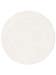 Tappeto a pelo lungo rotondo Cloudy Crema