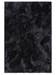 Tapis à poils longs Cloudy Anthracite