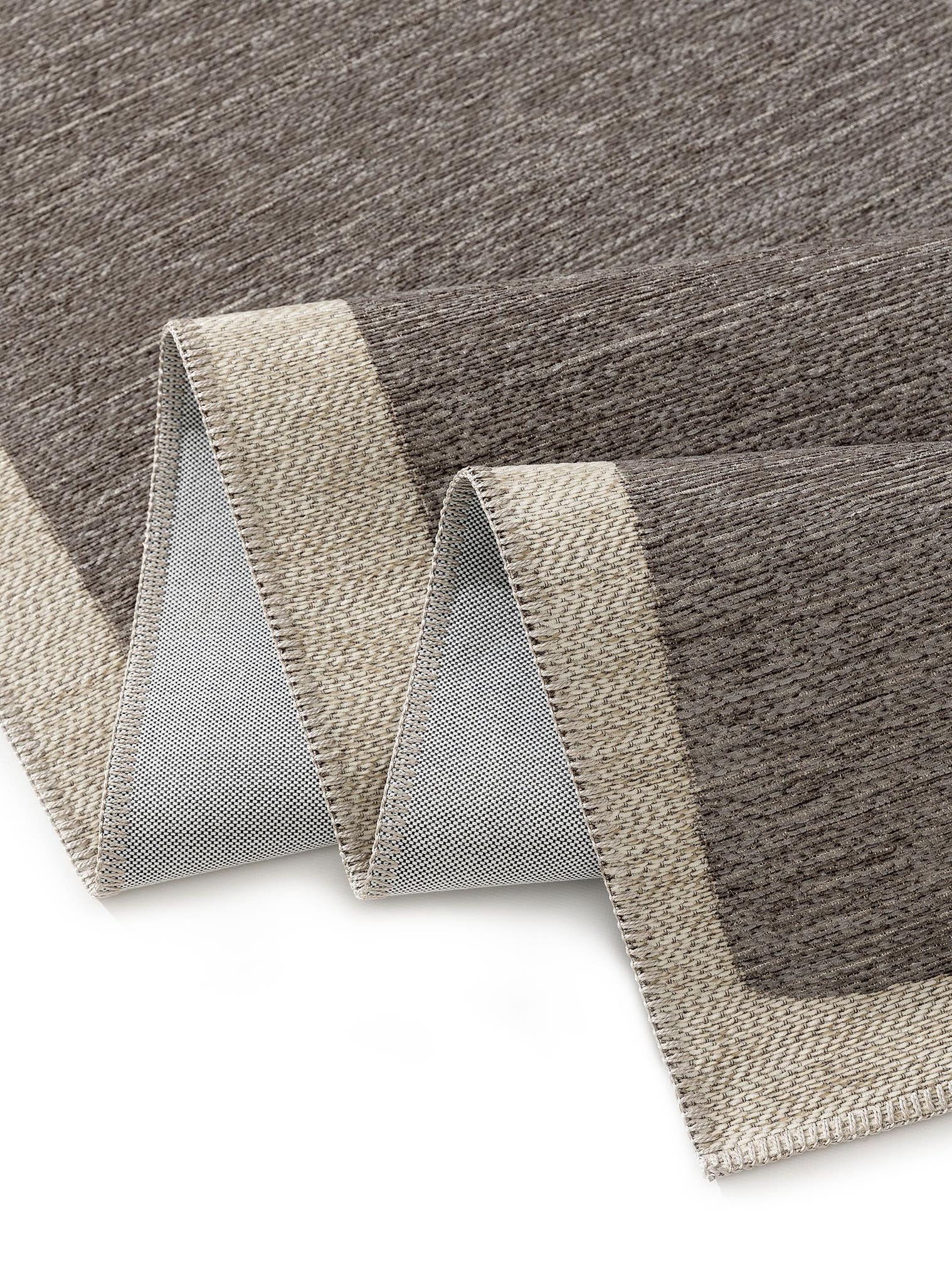 Teppich aus 100% Polyester (recyceltes PET) in Multicolor mit bis 5 mm hohem Flor von benuta Nest