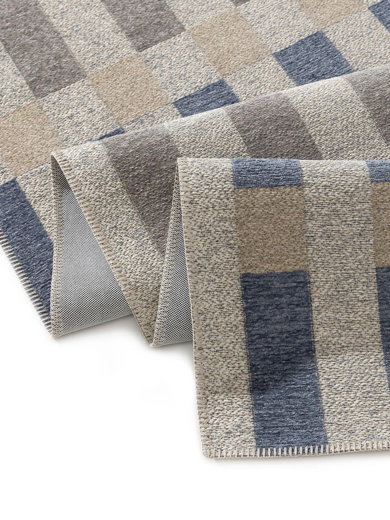 Teppich aus 100% Polyester (recyceltes PET) in Multicolor mit bis 5 mm hohem Flor von benuta Nest