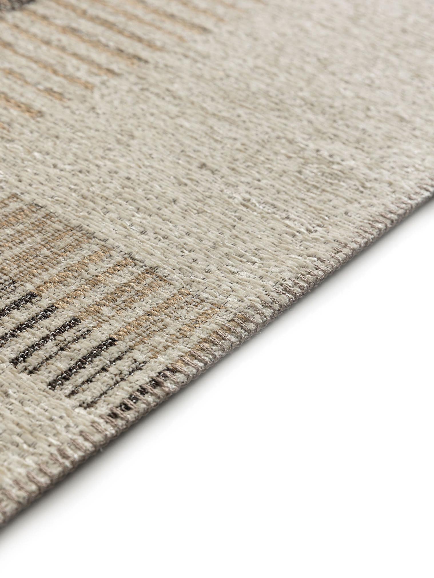 Matto 65 % polyesteriä (kierrätetty PET), 35 % juuttia.a värissä Beige enintään 5 mm korkealla nukalla merkiltä benuta Nest
