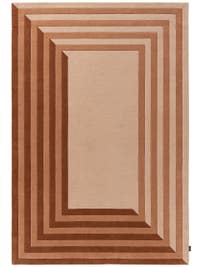 Wollteppich Tilo Terracotta