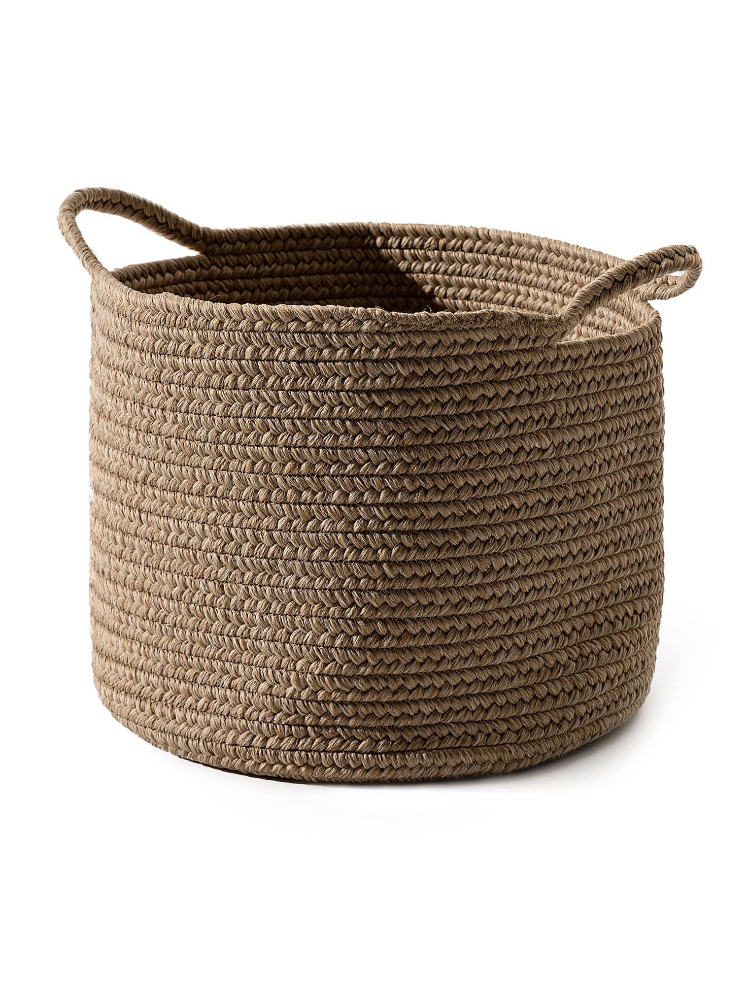 Korg Nandi Beige med -design i 80% Polypropylen, 20% Polyester från benuta Nest
