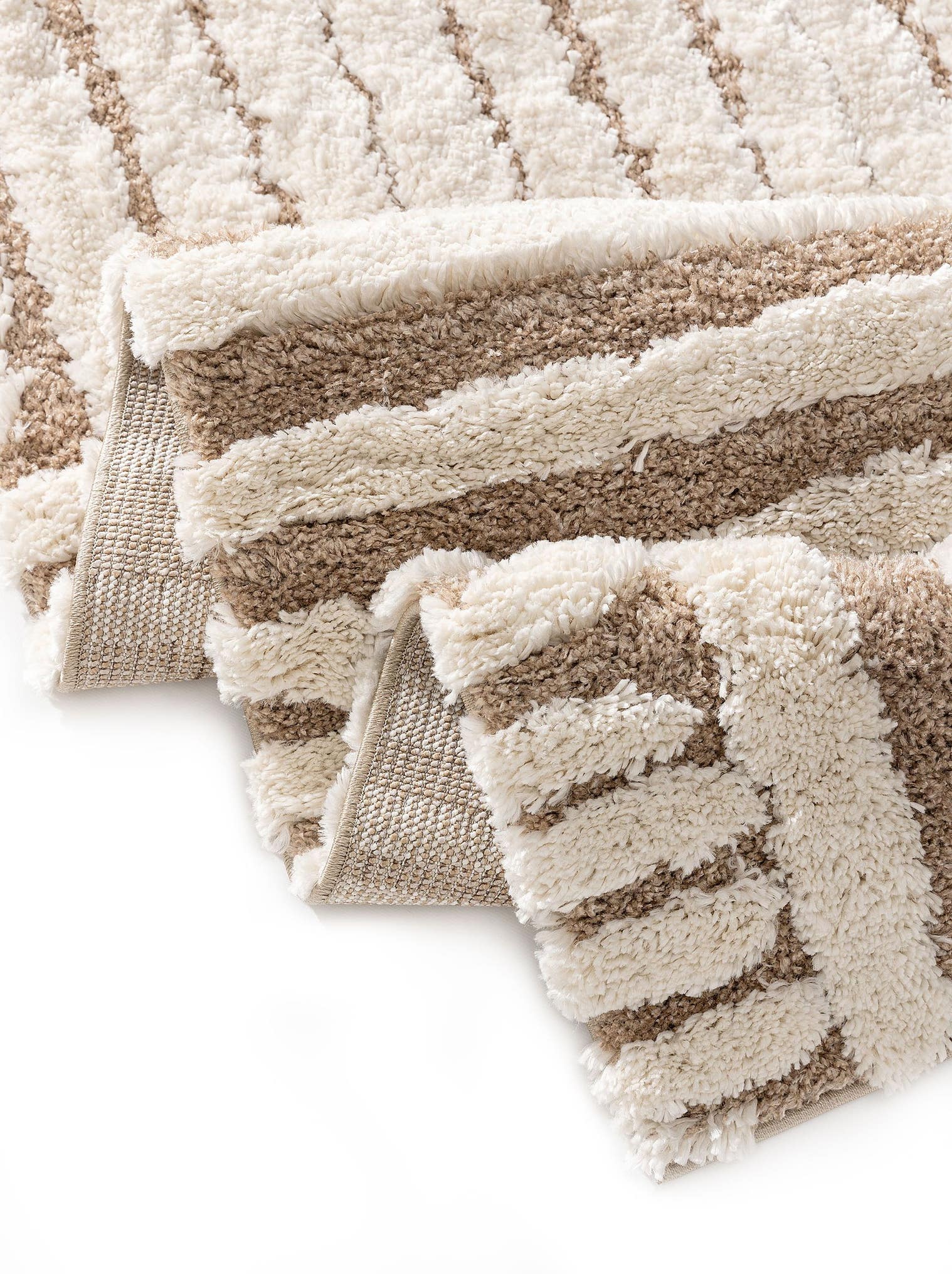 Tapis en 80% Polypropylène, 20% Polyester en Multicouleur avec une pile de 31 - 40 mm de hauteur de benuta Pop