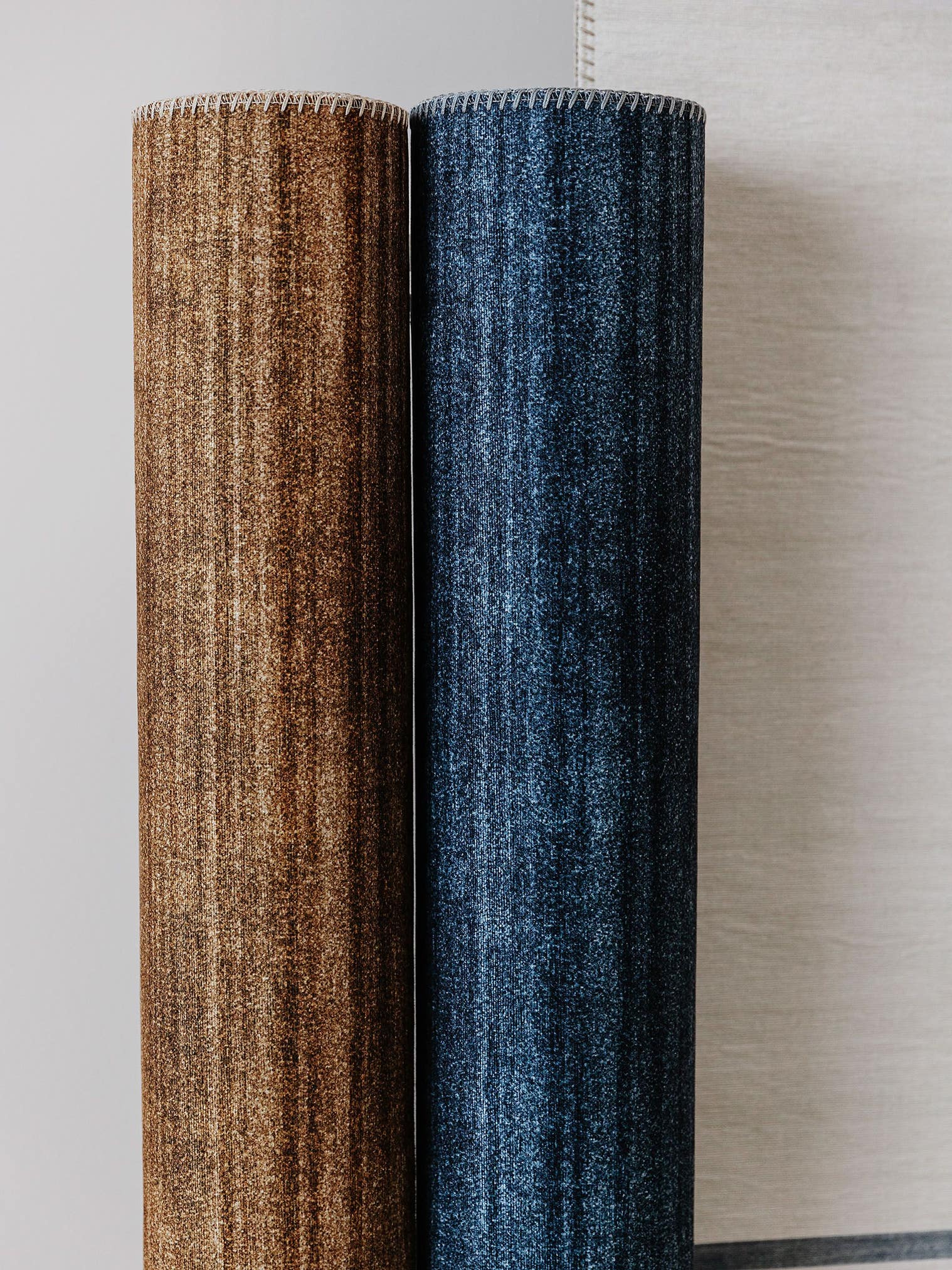 Teppich aus 100% Polyester in Blau mit bis 5 mm hohem Flor von benuta Pop