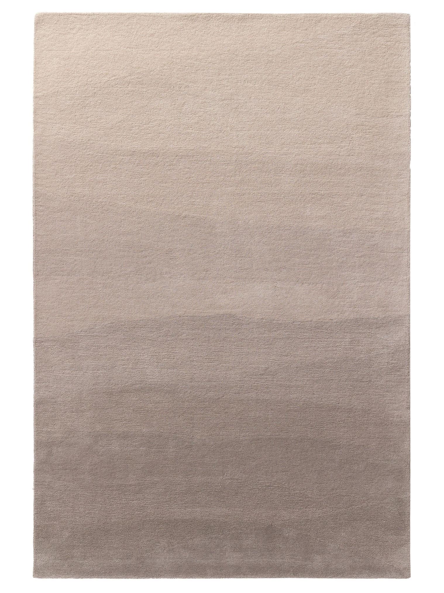 Alfombra de 100% Lana en Beige con un pelo de {{Placeholder_Pile Height}} de altura de benuta Pure