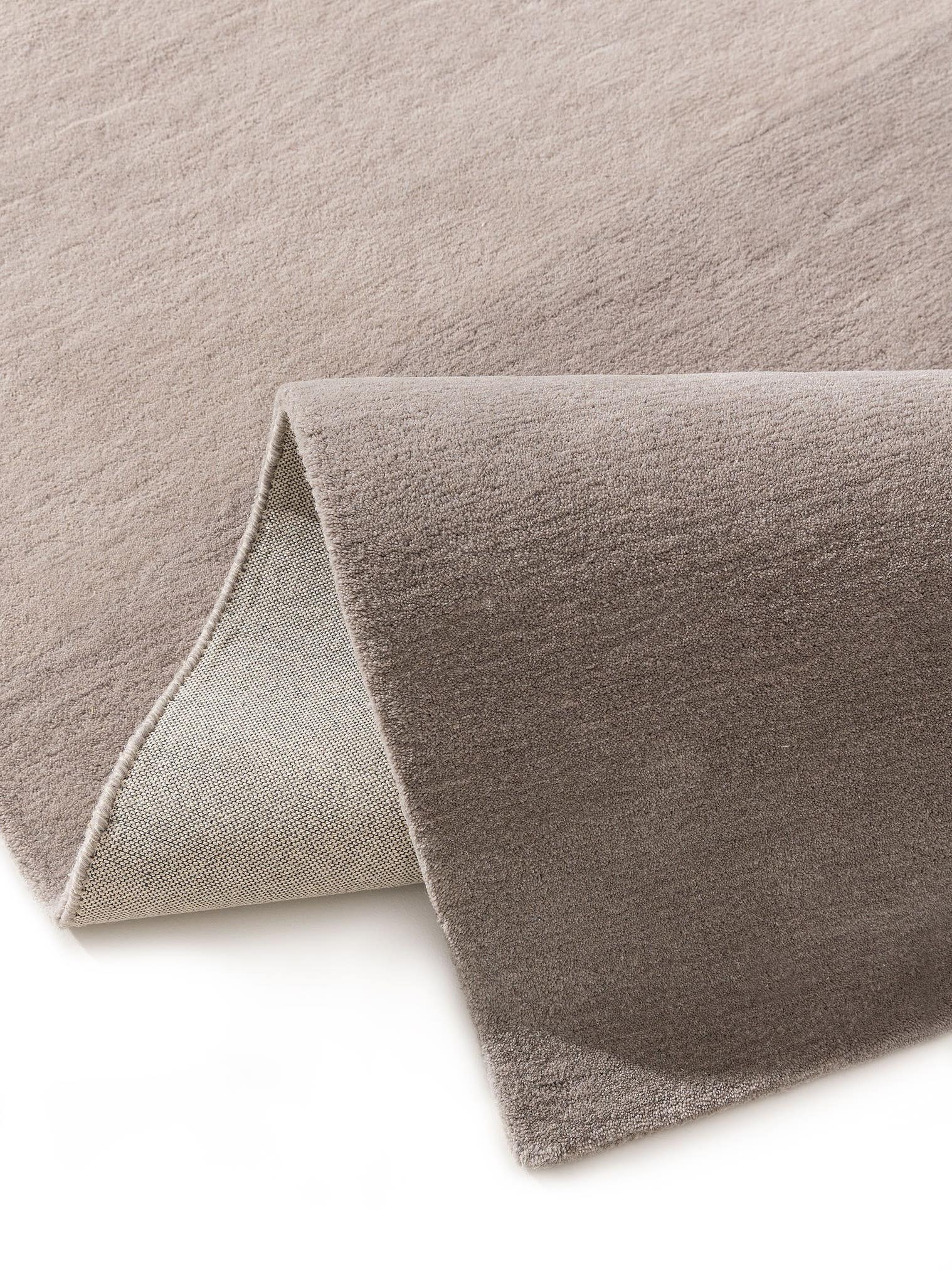 Alfombra de 100% Lana en Beige con un pelo de {{Placeholder_Pile Height}} de altura de benuta Pure
