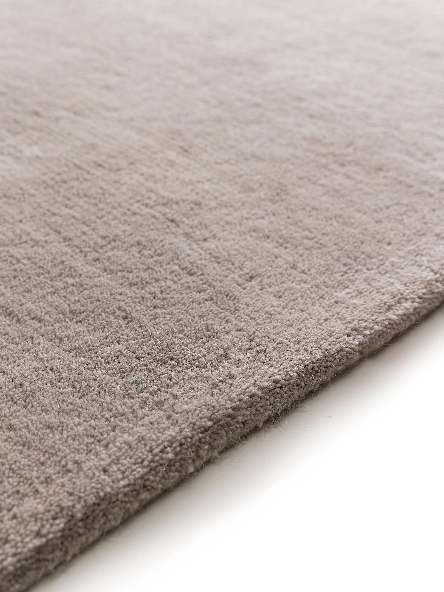 Alfombra de 100% Lana en Beige con un pelo de {{Placeholder_Pile Height}} de altura de benuta Pure