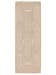 Tapis de couloir en laine Nuria Beige
