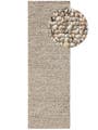 Tapis de couloir en laine Patch Multicouleur