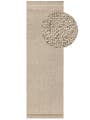 Wollteppich Läufer Imke Beige