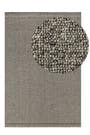 Wollteppich Imke Grau