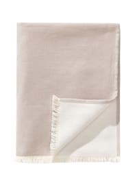 Baumwolldecke Luca Taupe