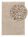 Washable Shaggy Rug Sera Beige