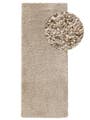 Tapis à poils longs lavable Sera Beige