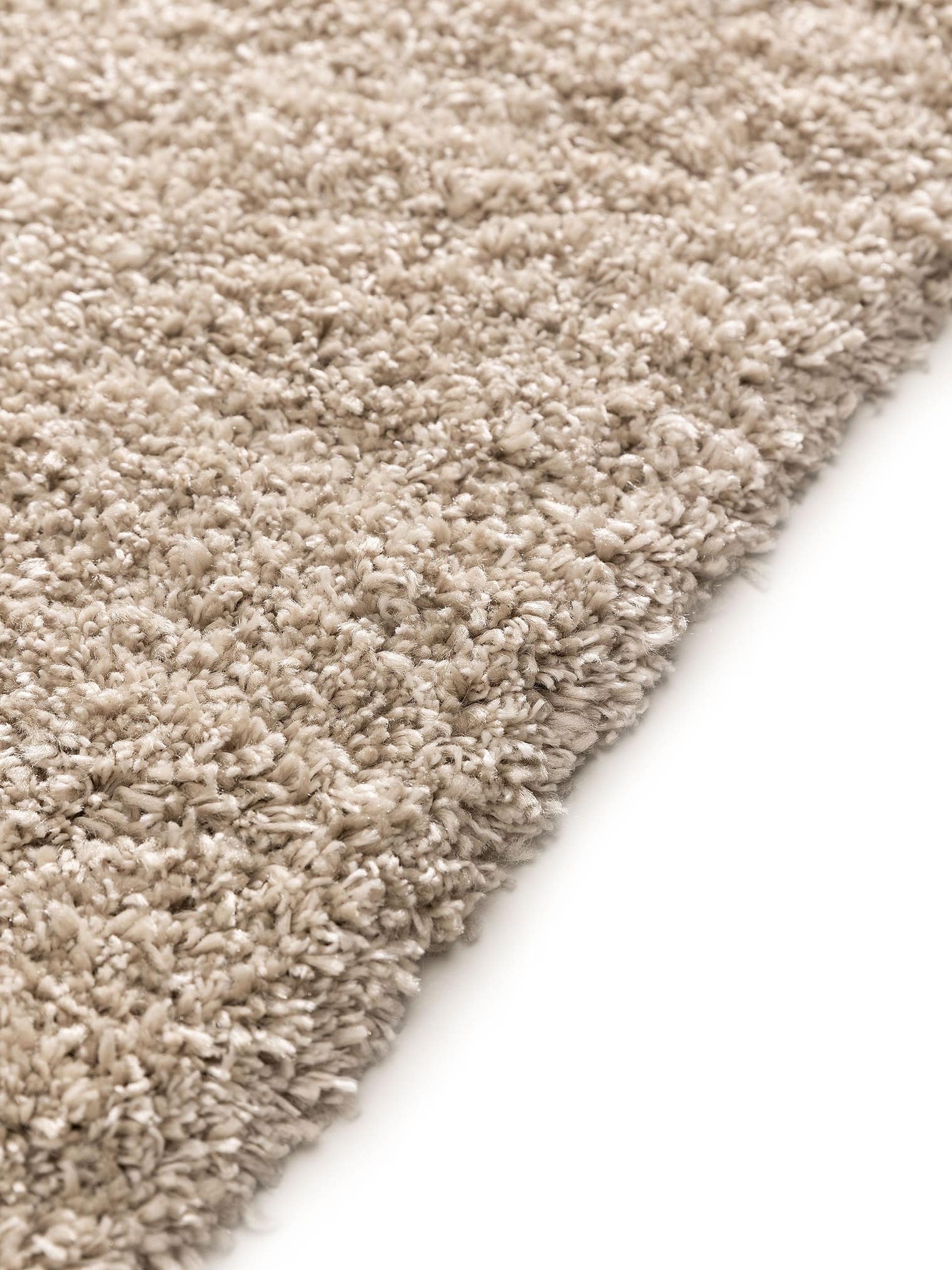 Tappeto di 100% Polipropilene in Beige con pelo alto 31 - 40 mm da benuta Nest