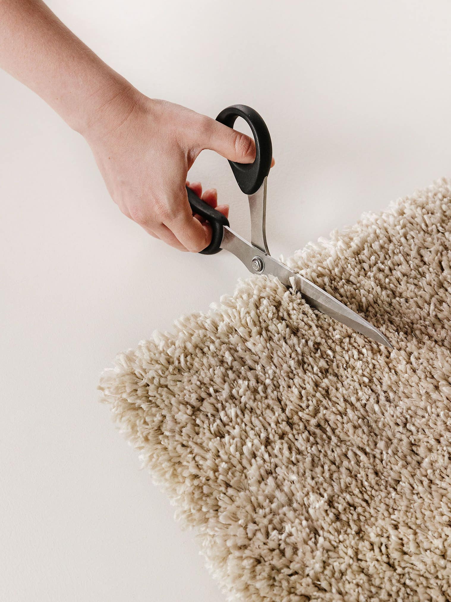 Tappeto di 100% Polipropilene in Beige con pelo alto 31 - 40 mm da benuta Nest