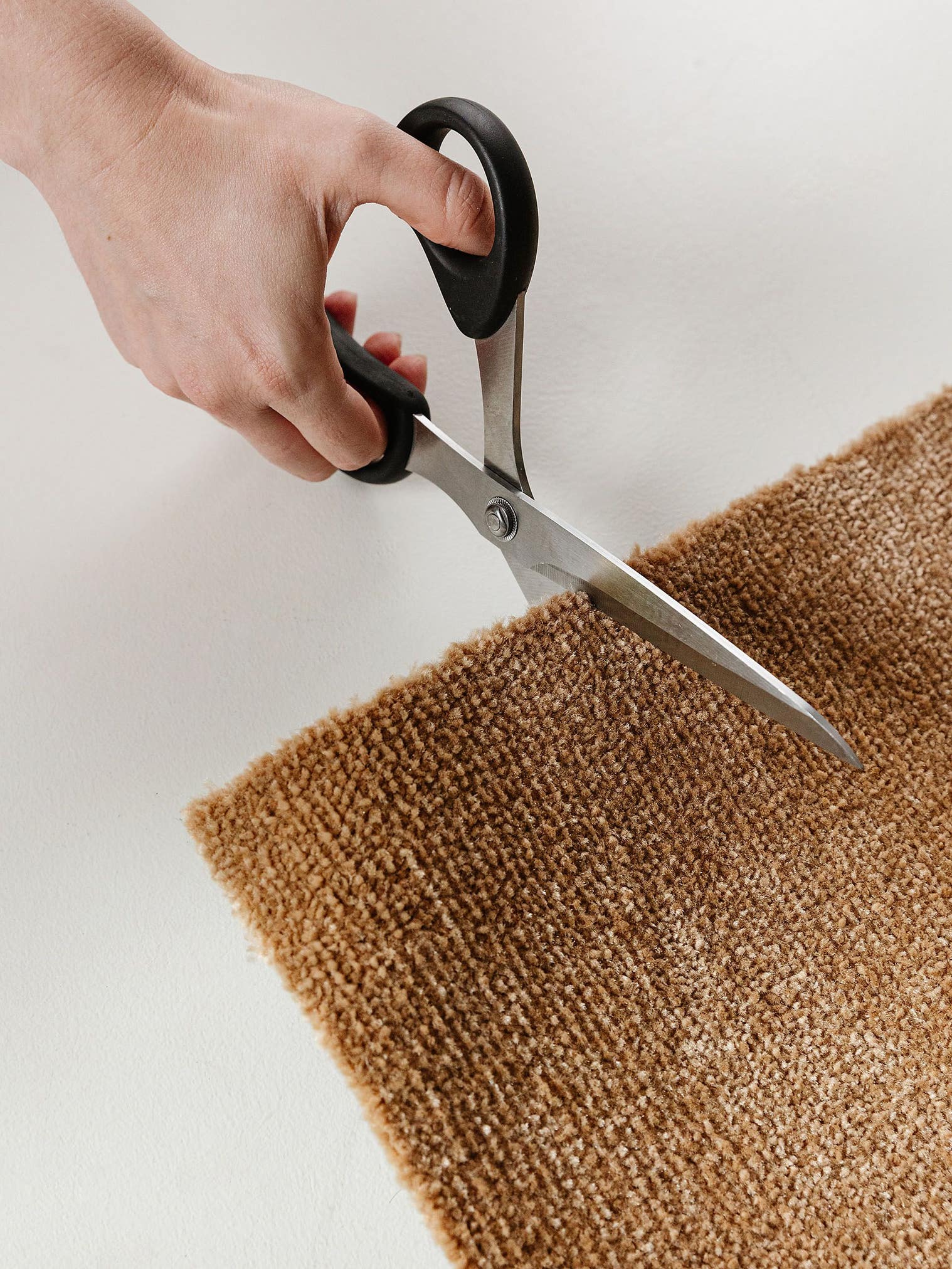 Teppich aus 100% Polypropylen in Braun mit 6 bis 10 mm hohem Flor von benuta Nest