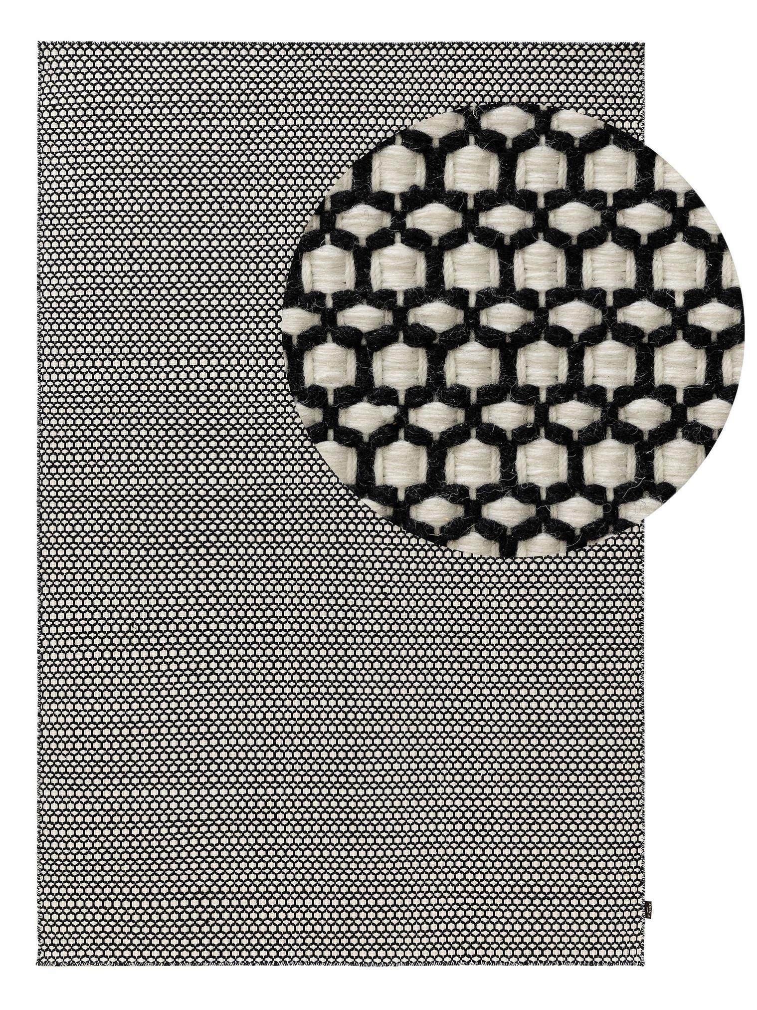 Alfombra de 100% Lana (de Nueva Zelanda) en Beige con un pelo de {{Placeholder_Pile Height}} de altura de benuta Finest