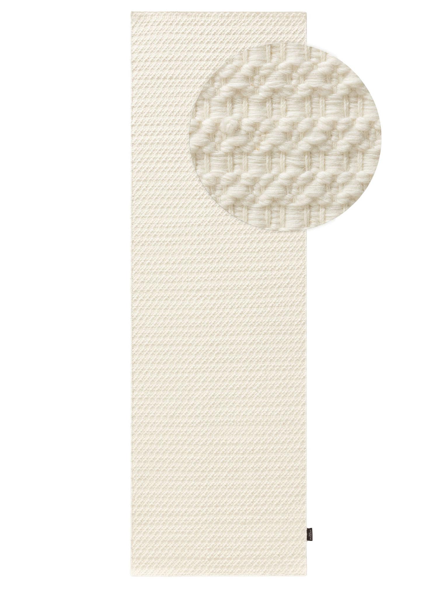 Rug made of 100% Wool from (New Zealand) in Beige with a 21 - 30 mm high pile by benuta Finest