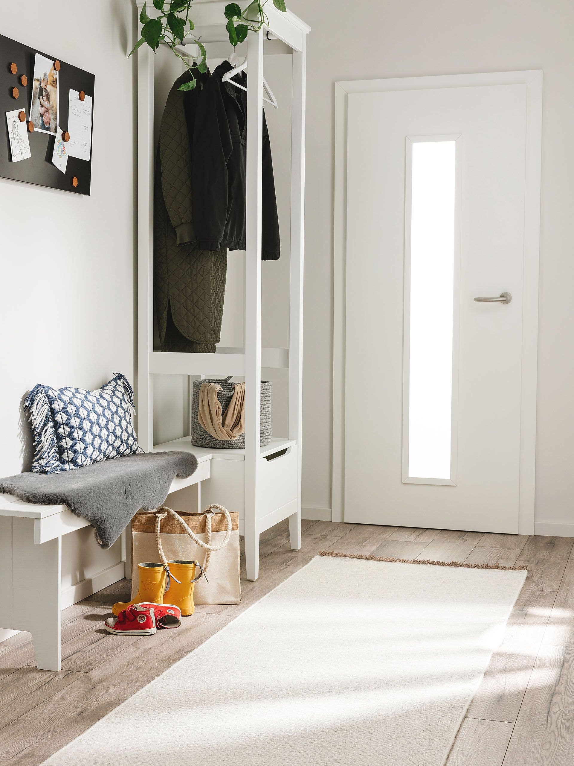 Koberec z 70 % vlna, 30 % bavlna v Hnědá s vlasem výšky do 5 mm od benuta Nest