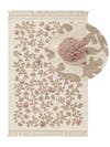 Alfombra niños Hana Crema/Rosa