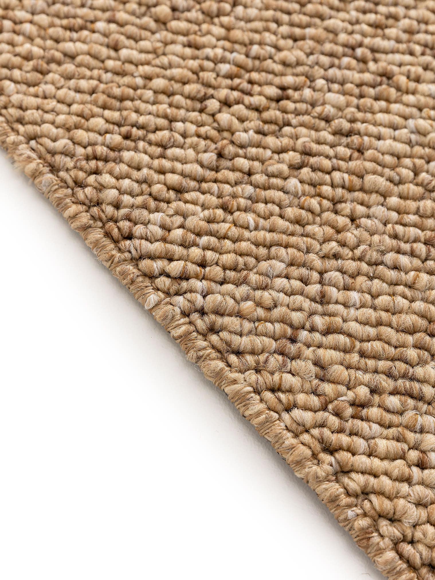 Rug made of 100% Polypropylene in Brown with a 6 - 10 mm high pile by benuta Nest