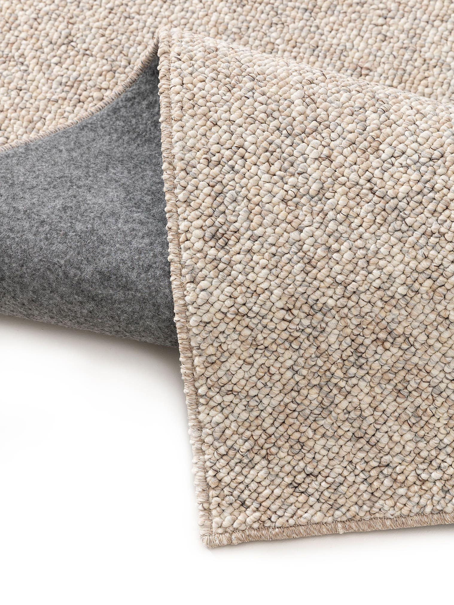Tappeto di 100% Polipropilene in Beige con pelo alto 6 - 10 mm da benuta Nest