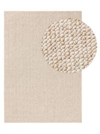 Waschbarer Teppich Enzo Cream