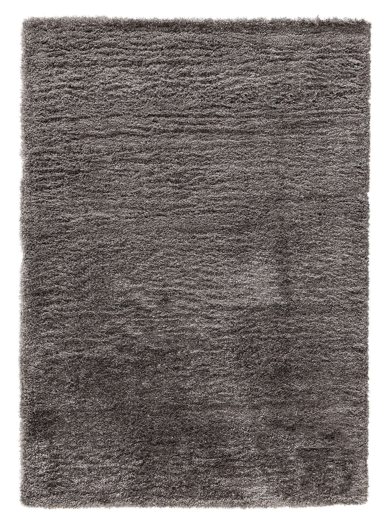 Tappeto di 100% Polipropilene in Grigio con pelo alto 41 - 50 mm da benuta Pop