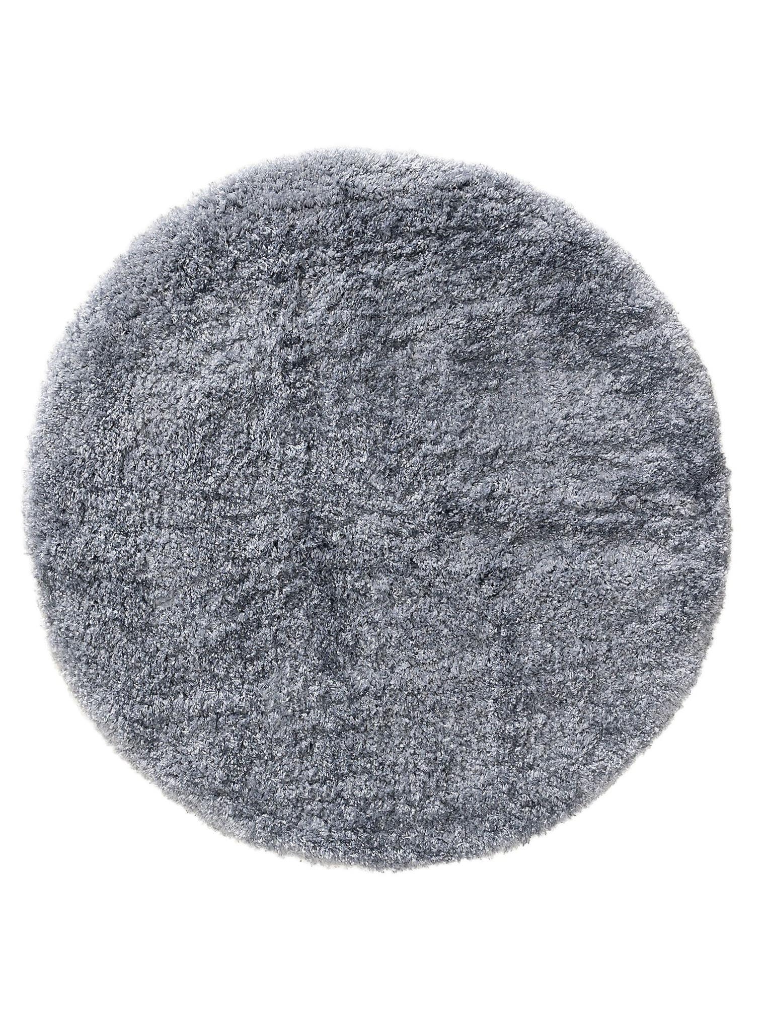 Tapis en 100% Polypropylène en Bleu avec une pile de 41 - 50 mm de hauteur de benuta Pop