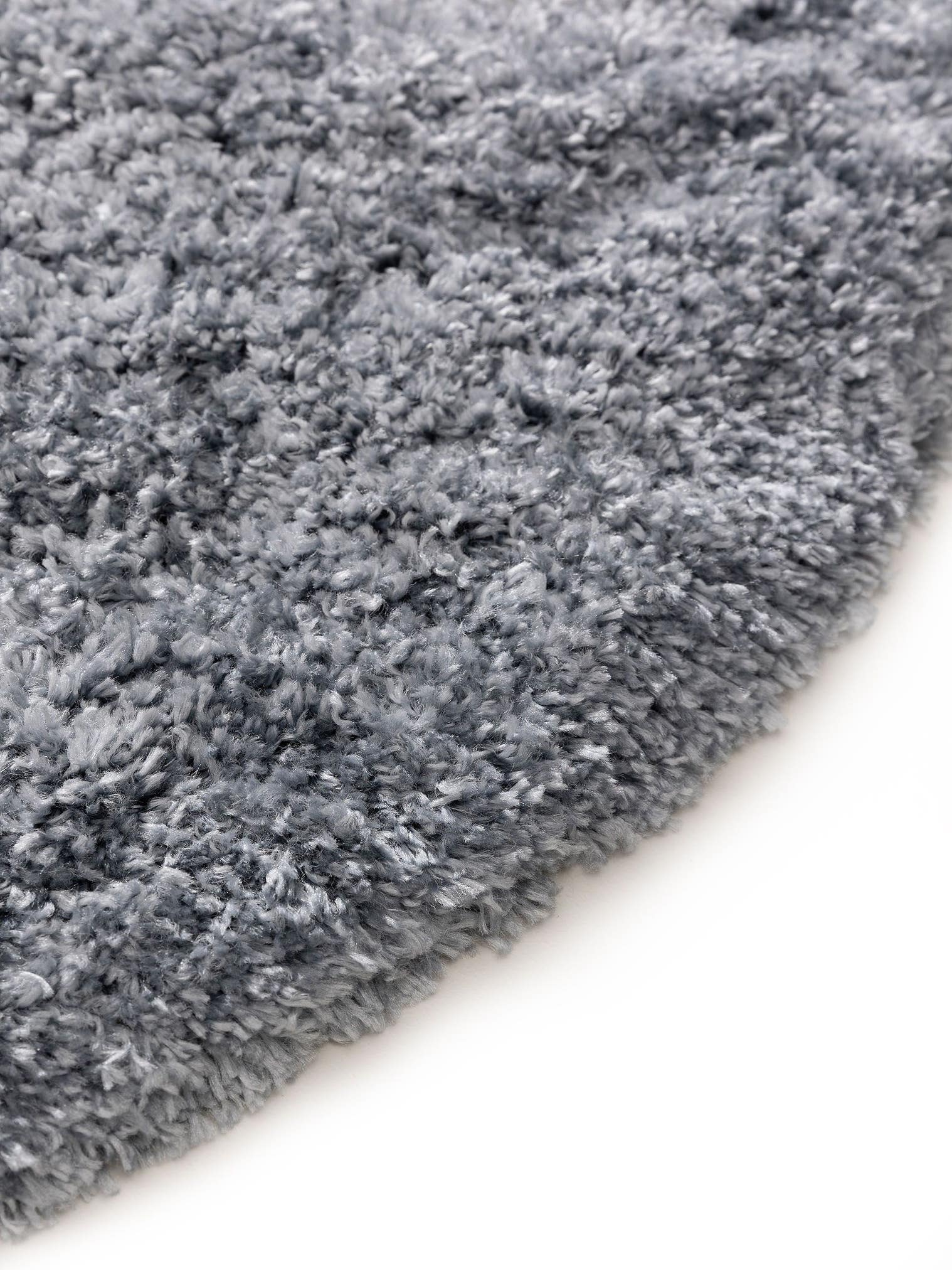 Tapis en 100% Polypropylène en Bleu avec une pile de 41 - 50 mm de hauteur de benuta Pop